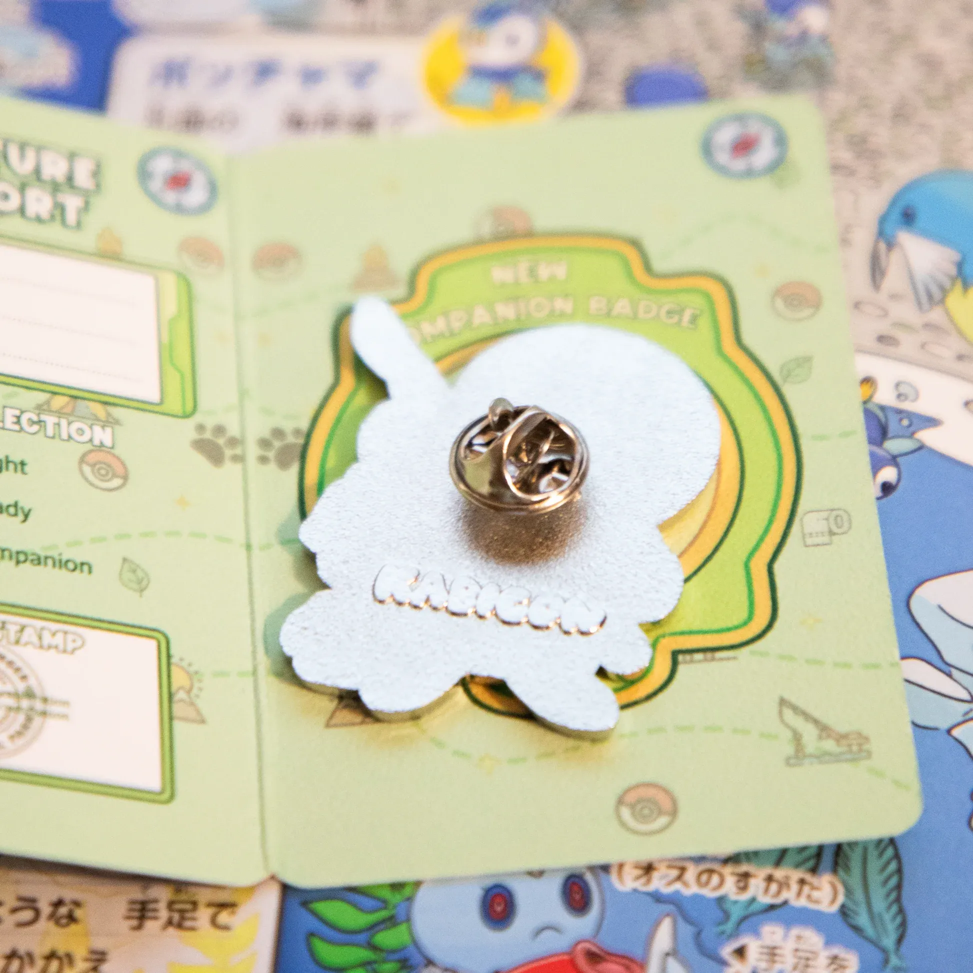 piplup fisher pin piplup fisher pin